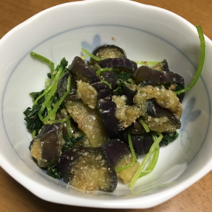 茄子と三つ葉の煮浸し